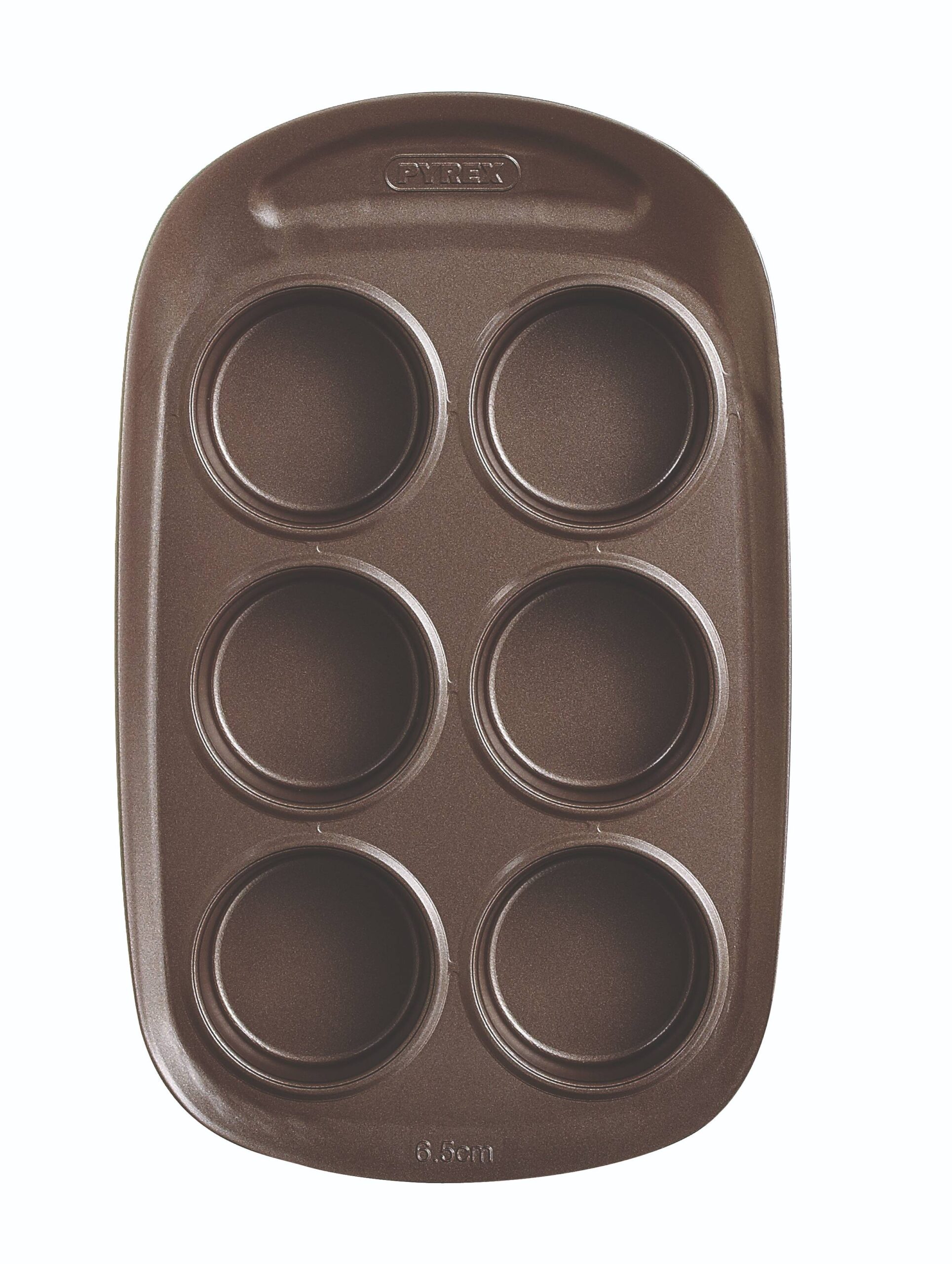 Muffinvorm Pyrex Glide Zwart (6 Muffins) | Kookexpert Muffinvorm Pyrex Glide Zwart (6 Muffins) | Kookexpert